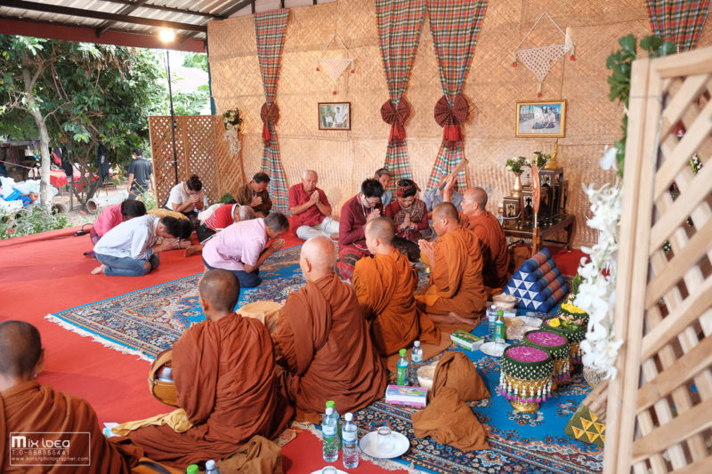 ช่างภาพโคราช พิธีมงคลสมรส งานแต่งสไตล์อีสาน อำเภอสีดา จังหวัดนครราชสีมา